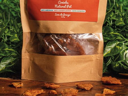 Petisco Cozinha Natural Pet - Isca de Frango